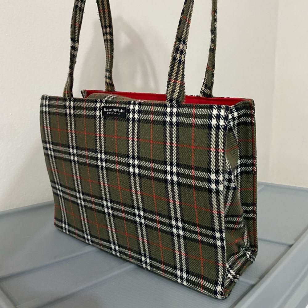 Kate Spade Vintage Plaid Bag